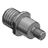 FXNAC, PFXNAC, SFXNAC - Cantilever Shafts - Standard Type - Thread Length Configurable, Nut Type