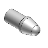 ELNBA, ELNBD, TELNBA, TELNBD - 夹具用定位销 普通级 螺栓固定型 - 无肩型