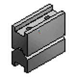 CVTBL_t - Kit di blocchi di posizionamento - Gola a V, porta-piastra, lunghi
