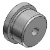 KJBPFD - Bushings for Inspection Jigs Stepped Shouldered, T, H Dimension Configurable (S +0.03/+0.01) Press Fit Type