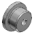 KJBPMTS, KJBPMT - 检查夹具用衬套 -台阶外螺纹直柱型用- 带肩 圆型 P+0.03/+0.01 压入型