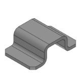 BLUZS - 金属板 安装板/支架 - 凸出弯曲型 - - BLUZS -