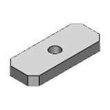 HFNRA - 6面铣削 安装板・支架 - 外径尺寸自由指定型 - - HFNRA -