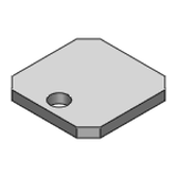 JTHAS - 金属板 安装板・支架 - 自由尺寸型 - - JTHAS -