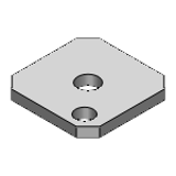 JTHDS - 金属板 安装板・支架 - 自由尺寸型 - - JTHDS -