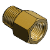 SJSXS - 低压用拧入型接头-黄铜内螺纹·外螺纹套管