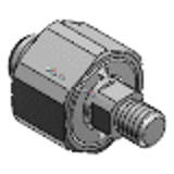 FJMX, FJMXS - 浮动接头·超短型-外螺纹安装-外螺纹
