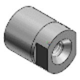SLSM - 硅橡胶压块 内螺纹型 圆型