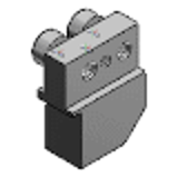 YFTB, YFTM - 气动夹盘用卡爪（直接安装型）-平面形状-