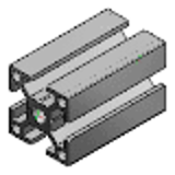 HFSV6-3030, HFSV6-3060 - HFS6시리즈알루미늄 프레임 -각R극속프레임/홈폭 혼합 프레임-