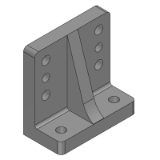 AIKK - Präzisions-Winkelplatten, Aluminium (Befestigungs- und Zylinderstiftbohrung, Standard)