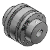 CPSWWK87 - Couplings - High Rigidity Double Disk Type (Outer Dia. 87) - For Servo Motors - Both Sides Key Grooves Type