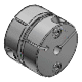 SCPS - Accouplements-Type de serrage à disque à rigidité élevée-Pour servomoteur-Type à disque unique