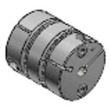 SCPW - Accouplements-Type de serrage à disque à rigidité élevée-Pour servomoteur-Type à doubles disques