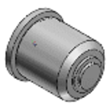 BCHP - 带柱塞功能钢珠滚轮(压入型)
