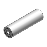 RORELA - Hollow Rollers Economy Type - With Bearings (L=100 ~ 500), Core Only