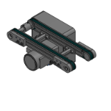 CVGTA - Timing Belt Conveyers - 2-Track, Head Drive, 2-Slot Frame, Dia. 31 - CE Compliant
