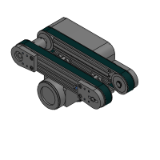 CVGTB - Timing Belt Conveyers - 2-Track, Head Drive, 3-Slot Frame, Dia. 51 - CE Compliant