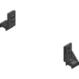 Tischständer, Adaption an Aluprofilsystem TS40-H105-90°, Paar