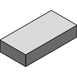 Typ VAW 4mm - Borracha Pyramid