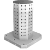 01856 - Clamping towers, grey cast iron, 8-sided, with grid holes