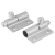 03102-10 - Riegel mit Rückstellfeder Aluminium, Riegel nach links oder rechts