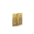 7273660 - Brass hinges - 4 holes