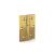 7273667 - Brass hinges - 6 holes A