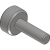 AJ-603 - Thumb Screws - Knurled Metal