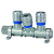 Compressed air distributor type »multilink« with safety couplings DN 7.6