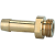 Male hose fittings for couplings DN 12, brass