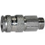 Quick disconnect couplings DN 7.8, stainless steel 1.4305, male