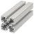 Aluprofil F-60x60-L - Structural profiles