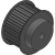 HTD 5M-09 - Timing belt pulleys HTD profile