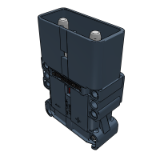 LV320/400 - Battery receptacle, plug shell; Vehicle plug, plug shell