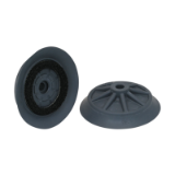 Flat Suction Cups SHF - Spare Parts for SHFN - SHF 70 NK-45 N041 MOS