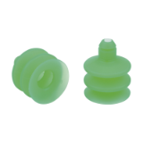 Bellows Suction Cups SPB2 P (2.5 Folds) (W. Flow Resistance) - SPB2 40 SI-55 SW130 P