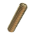DIN 551 (ISO 4766) - FN 1974 - Messing, blank - Slotted set screws with chamfered ends