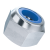 DIN 985 (ISO 10511) - FN 255 - 8, verzinkt blau - Prevailing torque type hexagon nuts with non-metallic, low type