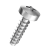 ISO 7049 F-H (DIN 7981 F) - FN 1931 - rostfrei A2 - Cross recessed pan head tapping screws