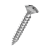 ISO 7051 C-H (DIN 7983 C) - FN 386 - rostfrei A2 - Cross recessed raised countersunk oval head tapping screws