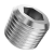 DIN 906 - FN 880 - rostfrei A4 - Hexagon socket pipe plugs, conical thread