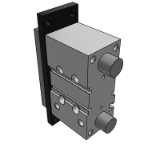 MGPMF-Z/MGPLF-Z/MGPAF-Z - Compact Guide Cylinder/With Flange