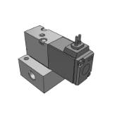 VV3K3-21 - 集装式规格/直接配管型用/共通SUP/单独EXH/21型:直接配管型用(A通口上配管)