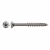 Facade screw, partial thread, raised countersunk head, T-STAR plus, CUT point, stainless steel A2 - Facade screw, partial thread, raised countersunk head, T-STAR plus, CUT point, stainless steel A2