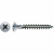 universal screw - Universal screw with centre drill, full thread, flat countersunk head, cross recess Z, S point, WIROX