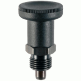 05000225000 - Index plunger, short with hexagonal collar and locking