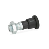 05000615000 - Locking bolt with button actuation