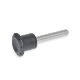 05000761000 - Stainless steel pin with axial locking (ball detent)