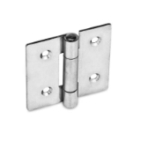 05000836000 - Stainless steel plate hinge with counterbored hole